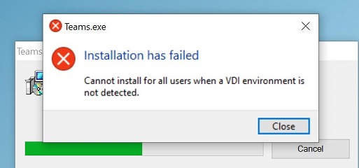 Install Error